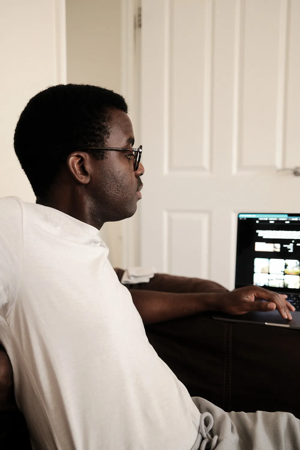 This is me, viewing an alternative version of this website.